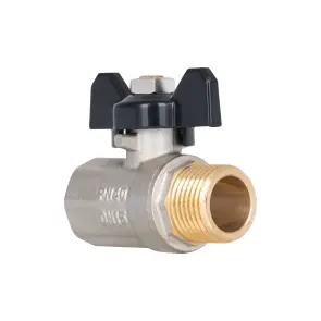 Кран кульовий Thermo Alliance Base 1/2" ВЗ для води (метелик) SD607W15 №3