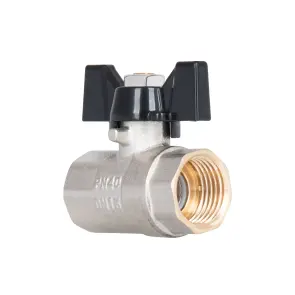 Кран шаровой Thermo Alliance Base 1/2" ВР для воды (бабочка) SD602W15 №9