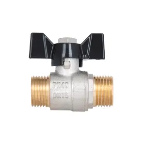 Кран кульовий Thermo Alliance Base 1/2" ЗЗ для води (метелик) SD606W15 №5