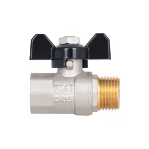 Кран кульовий Thermo Alliance Base 1/2" ВЗ для води (метелик) SD607W15 №10