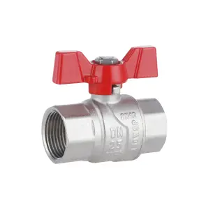 Кран кульовий Thermo Alliance Forte 1" ВР для води (метелик) SF602W25 №10