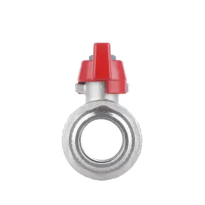 Кран шаровой Thermo Alliance Forte 1" ВЗ для воды (бабочка) SF607W25 №14