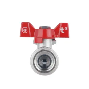 Кран шаровой Thermo Alliance Forte 1/2" ВР для воды (бабочка) SF602W15 №5