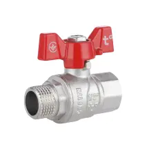Кран шаровой Thermo Alliance Forte 1/2" ВЗ для воды (бабочка) SF607W15