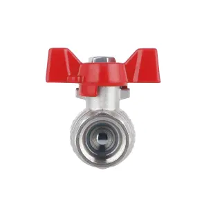 Кран шаровой Thermo Alliance Forte 1/2" ВЗ для воды (бабочка) SF607W15 №4