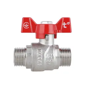 Кран кульовий Thermo Alliance Forte 1/2" ЗР для води (метелик) SF606W15 №5