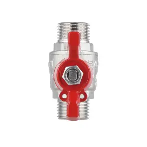 Кран кульовий Thermo Alliance Forte 1/2" ЗР для води (метелик) SF606W15 №8