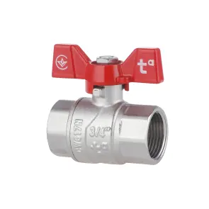 Кран кульовий SD Forte 3/4" ВР для води (метелик) SF602W20 №11
