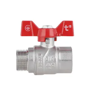 Кран шаровой Thermo Alliance Forte 3/4" ВЗ для воды (бабочка) SF607W20 №12