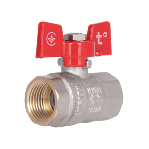 Кран шаровой Thermo Alliance Standart 1/2" ВР для воды (бабочка) SD602NW15PN40 №1