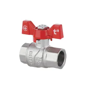 Кран шаровой Thermo Alliance Forte 1/2" ВР для воды (бабочка) SF602W15 №11