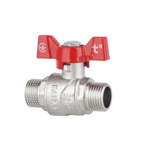 Кран кульовий Thermo Alliance Forte 1/2" ЗР для води (метелик) SF606W15 №10