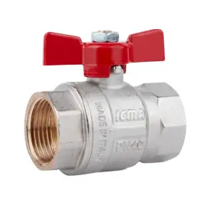 Кран шаровой Icma 1" прямой №349 №3