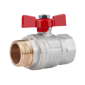 Кран шаровой Icma 1" прямой №351 №5