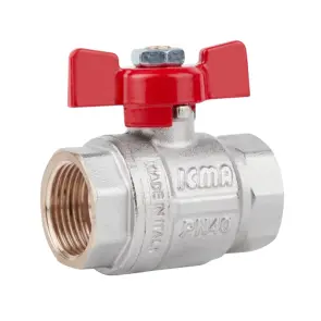 Кран кульовий Icma 3/4" прямий №349 №4