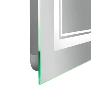Зеркало Qtap Cardinal 1200х800 с LED подсветкой Touch, с антизапотеванием, с димером, рег. темп. цвета (3000-6500K) QT0478C12080 №8