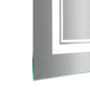 Зеркало Qtap Cardinal 1200х800 с LED подсветкой Touch, с антизапотеванием, с димером, рег. темп. цвета (3000-6500K) QT0478C12080 №18