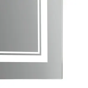Зеркало Qtap Cardinal 1200х800 с LED подсветкой Touch, с антизапотеванием, с димером, рег. темп. цвета (3000-6500K) QT0478C12080 №22