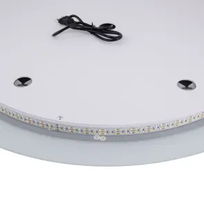 Зеркало Qtap Taurus R800 с LED подсветкой Touch, с антизапотеванием, с димером, рег. темп. цвета (3000-6500K) QT2478R807 №9