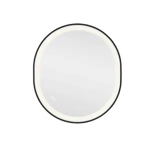 Зеркало Qtap Gemini 800х700 с LED-подсветкой Touch, с антизапотеванием, с димером, рег. темп. цвета (3000-6500K) Reverse QT2578R8072B №5