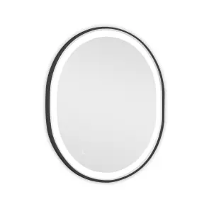 Зеркало Qtap Gemini 800х700 с LED-подсветкой Touch, с антизапотеванием, с димером, рег. темп. цвета (3000-6500K) Reverse QT2578R8072B №8