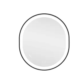 Зеркало Qtap Gemini 800х700 с LED-подсветкой Touch, с антизапотеванием, с димером, рег. темп. цвета (3000-6500K) Reverse QT2578R8072B №15