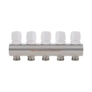 Колектор з витратомірами Thermo Alliance Standart 1" 5 виходи SD235W5 №4