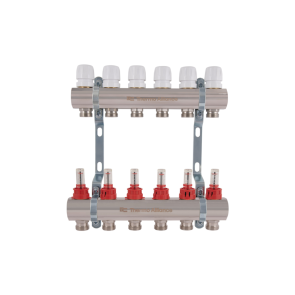 Коллектор с расходомерами Thermo Alliance Standart 1" 6 выходов SD235W6 №1