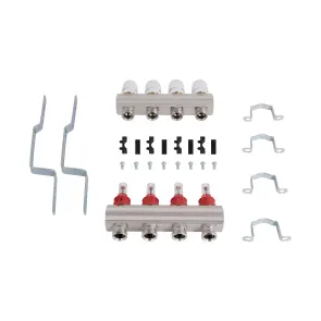 Колектор з витратомірами Thermo Alliance Standart 1" 4 виходи SD235W4 №18