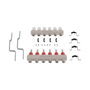 Коллектор с расходомерами Thermo Alliance Standart 1" 6 выходов SD235W6 №9