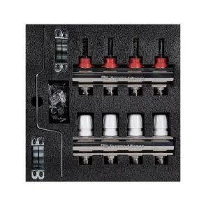 Колектор з витратомірами Thermo Alliance Standart 1" 4 виходи SD235W4 №20