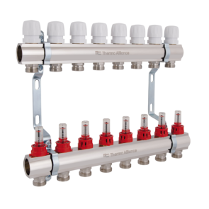 Колектор з витратомірами Thermo Alliance Standart 1" 8 виходів SD235W8 №3