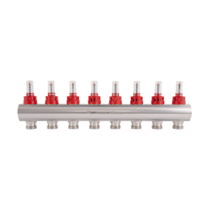 Колектор з витратомірами Thermo Alliance Standart 1" 8 виходів SD235W8 №4