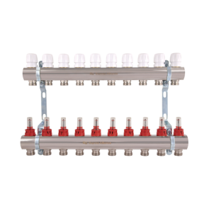 Коллектор с расходомерами Thermo Alliance Standart 1" 10 выходов SD235W10 №1