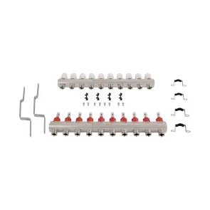 Коллектор с расходомерами Thermo Alliance Standart 1" 10 выходов SD235W10 №9