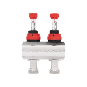Колектор з витратомірами Thermo Alliance Forte 1" 2 виходи SF001W2 №4