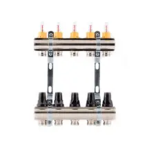 Колектор з витратомірами Thermo Alliance Forte 1" 6 виходів SF001W6