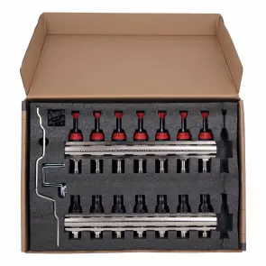 Колектор з витратомірами Thermo Alliance Forte 1" 7 виходів SF001W7 №19