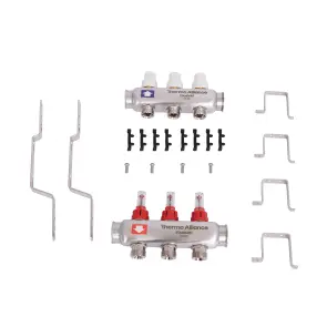 Коллектор с расходомерами Thermo Alliance Standart 1" 3 выхода SD0043 №6