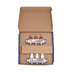Коллектор с расходомерами Thermo Alliance Standart 1" 3 выхода SD0043 №8