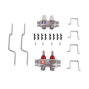 Коллектор с расходомерами Thermo Alliance Standart 1" 2 выхода SD0042 №13