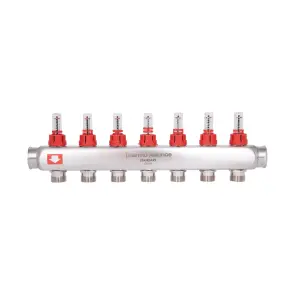 Колектор з витратомірами Thermo Alliance Standart 1" 7 виходів SD0047 №7