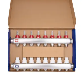 Колектор з витратомірами Thermo Alliance Standart 1" 8 виходів SD0048 №18