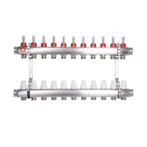 Коллектор с расходомерами Thermo Alliance Standart 1" 11 выходов SD00411 №1