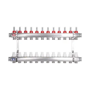 Колектор з витратомірами Thermo Alliance Standart 1" 12 виходів SD00412 №2