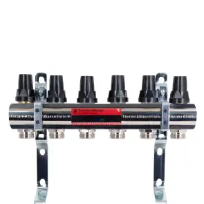 Комплект наклейок з термометром Standart для колектора (червона+синя) TAS342RB Thermo Alliance №7
