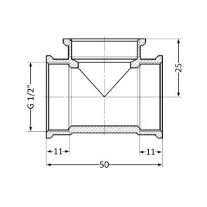 Трійник Thermo Alliance Standart 1/2" ВР SD41115 №6