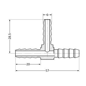 Трійник Thermo Alliance Standart 6 SD4176 №9