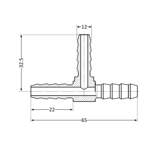 Трійник Thermo Alliance Standart 12 SD41712 №11