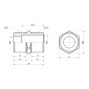 Ніпель подовжений Thermo Alliance Forte 1/2" SF35815L №3